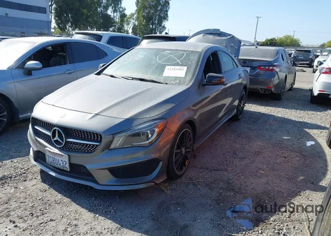 2016 Mercedes-Benz Cla 250 from USA, damaged, VIN WDDSJ4EBXGN317116